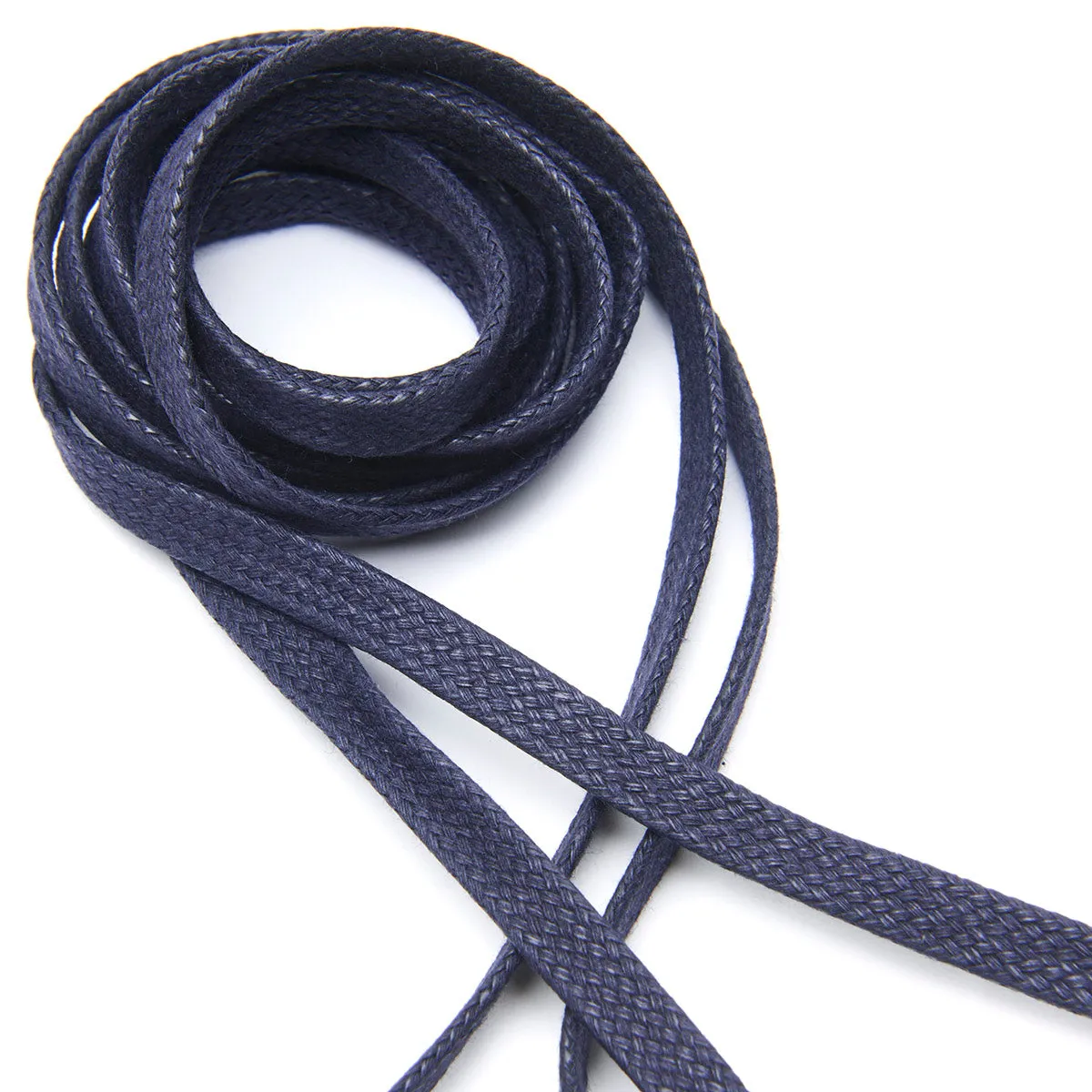 80cm Flat Cotton Waxy Lace (4 eye)