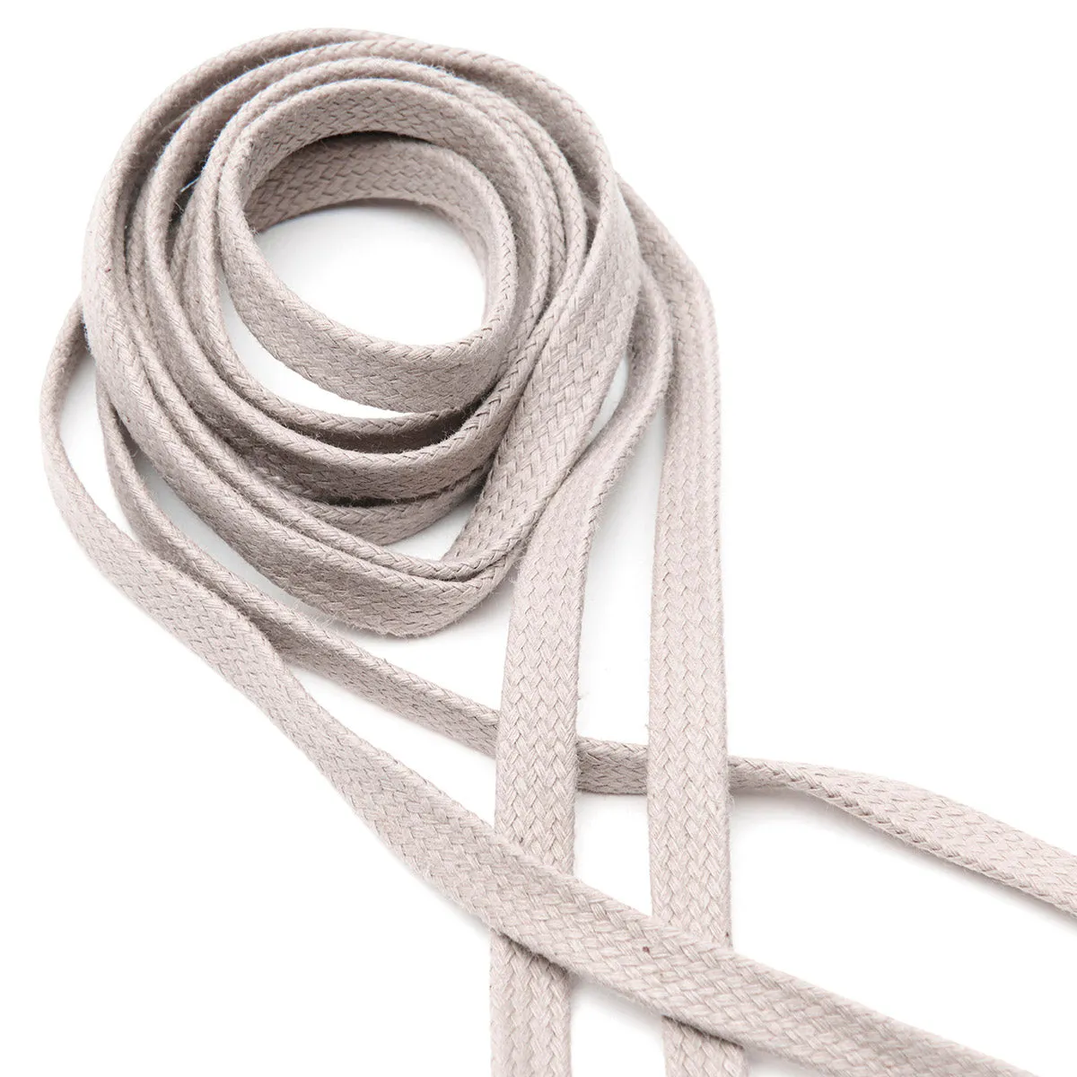 80cm Flat Cotton Waxy Lace (4 eye)