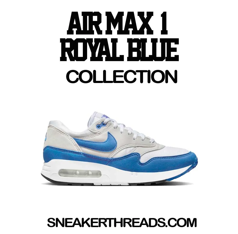 Air Max 1 Royal Blue ST Crown Shirt