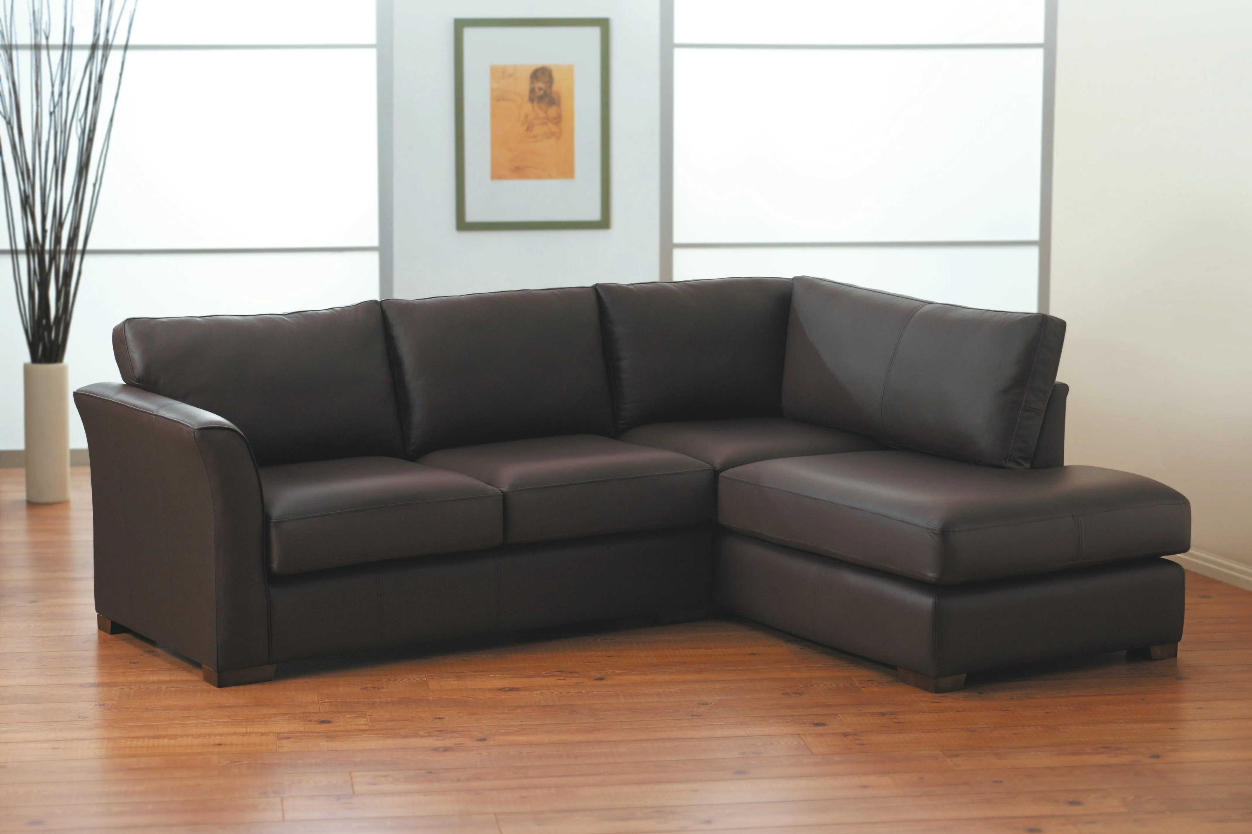 Amelia | Chaise Sofa Option 2 | Softgrain Mocha