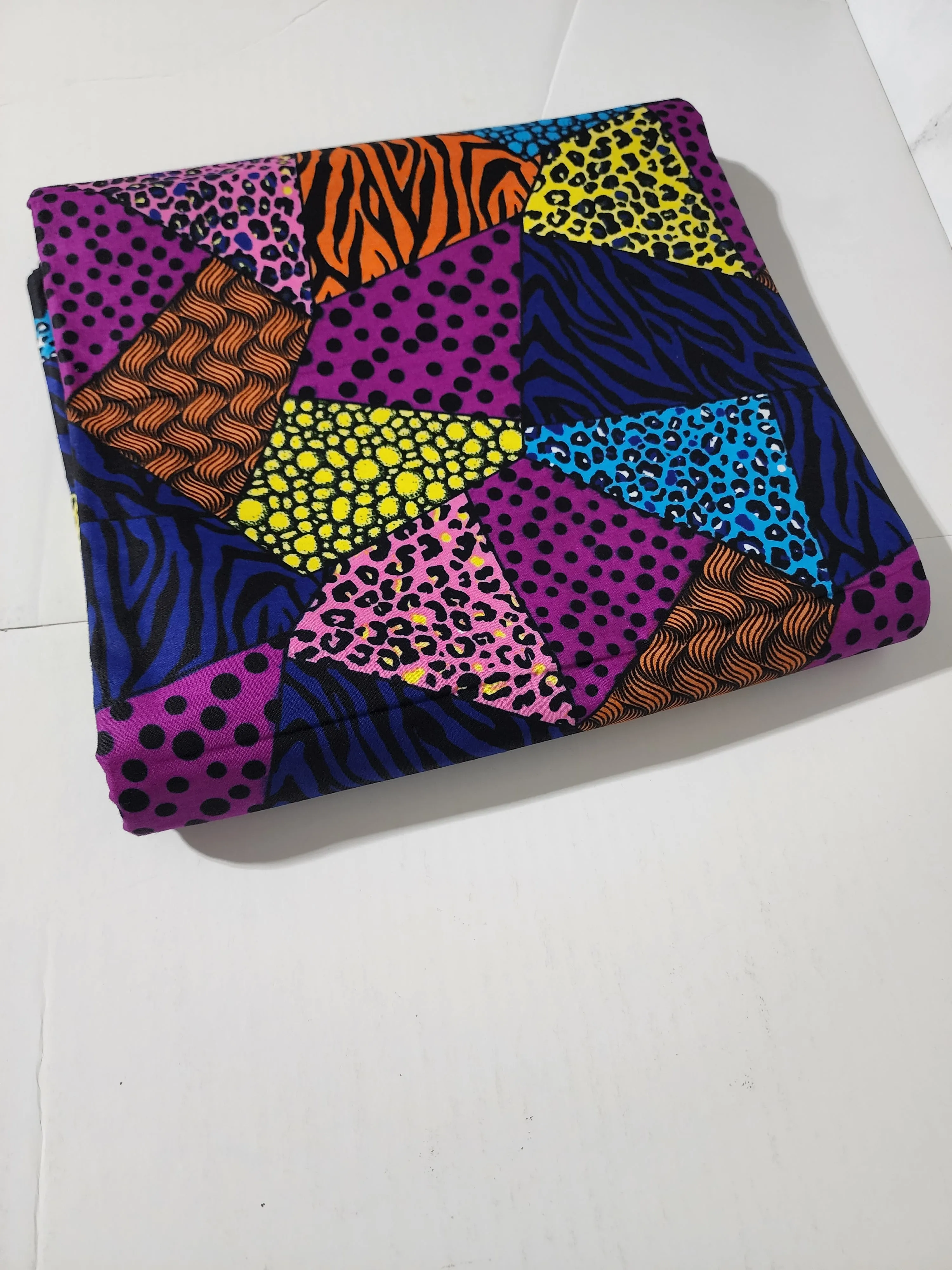 Blue and Pink Ankara Fabric, ACS0272