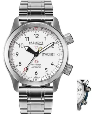 BM Watch Martin Baker MBII White Blue Bracelet