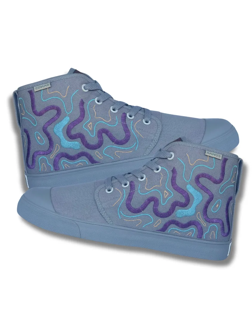 Carolina Squiggles High Top