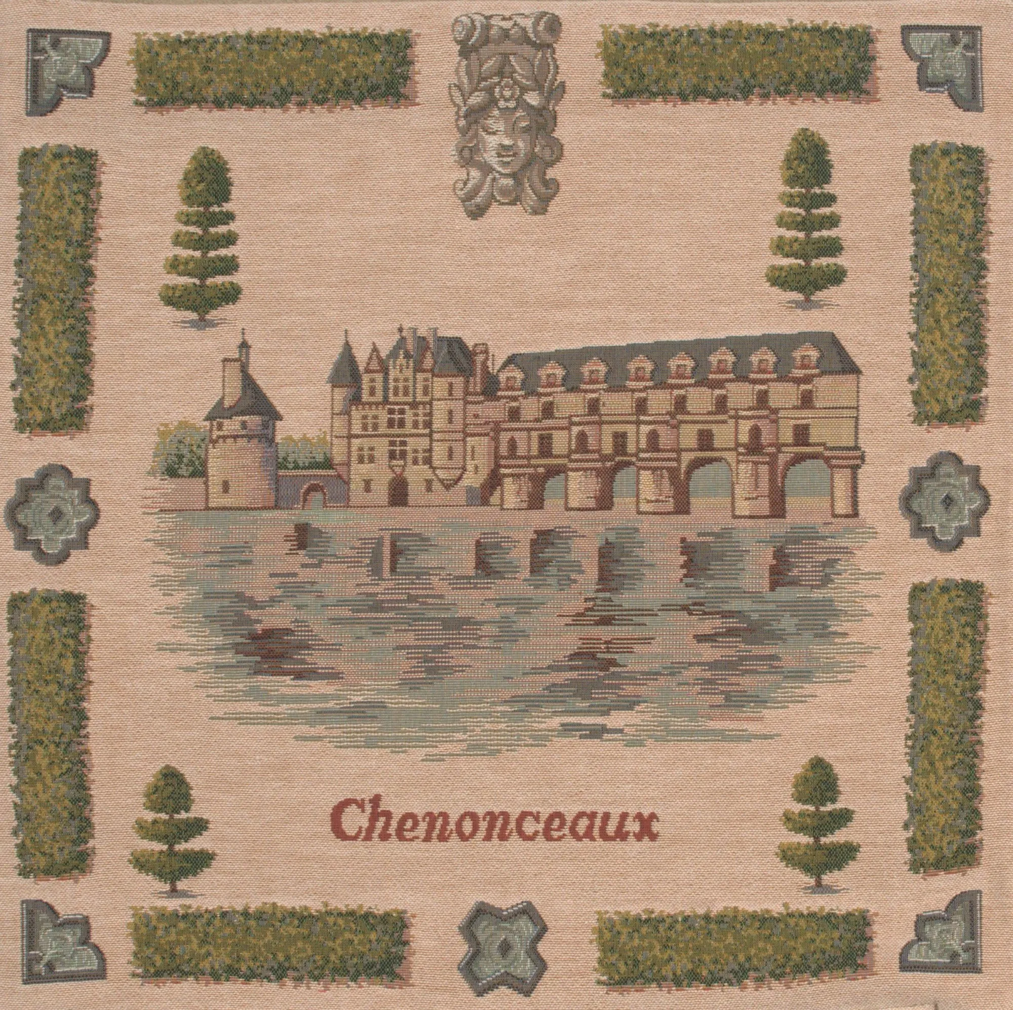 Chenonceaux  I French Tapestry Cushion