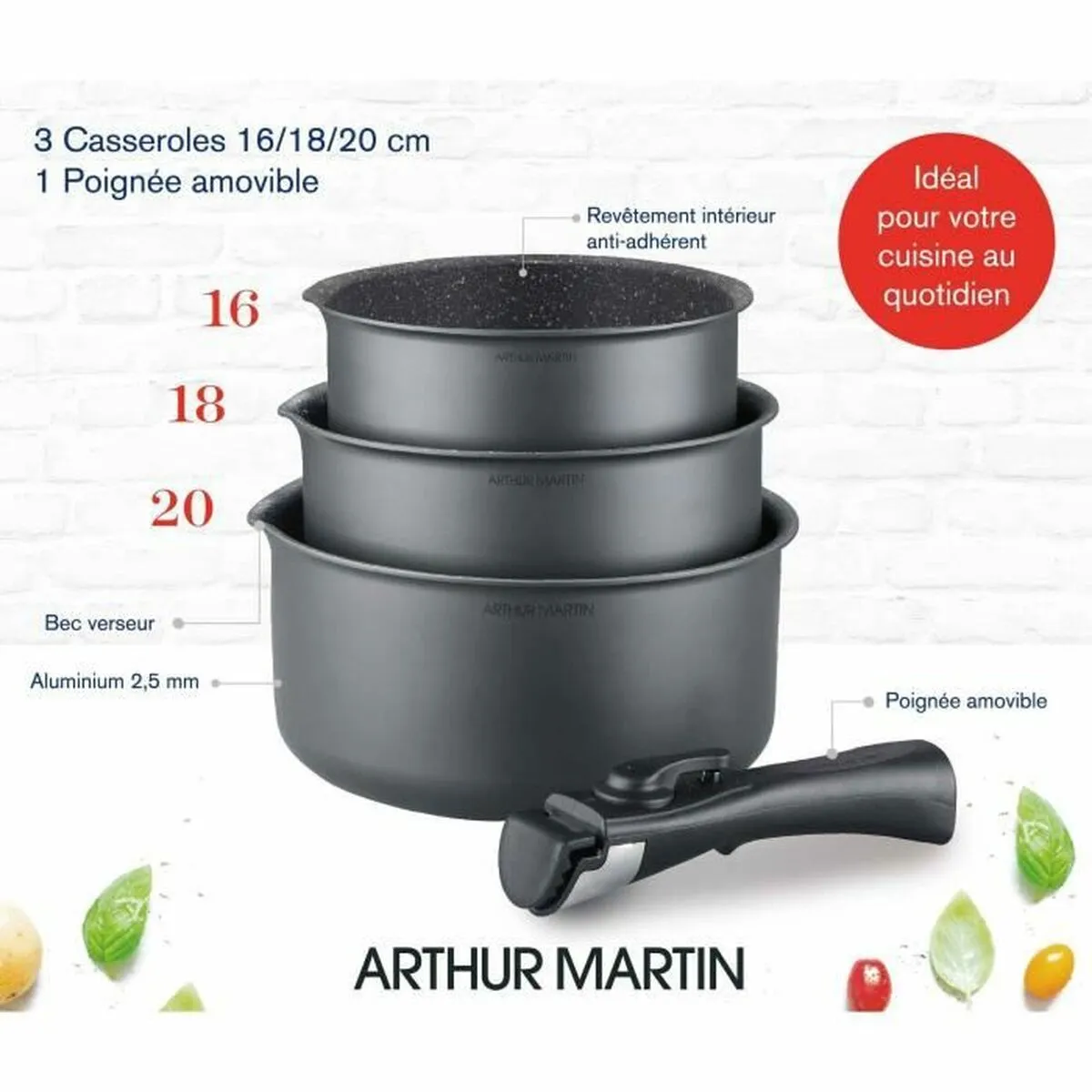 Cookware Arthur Martin