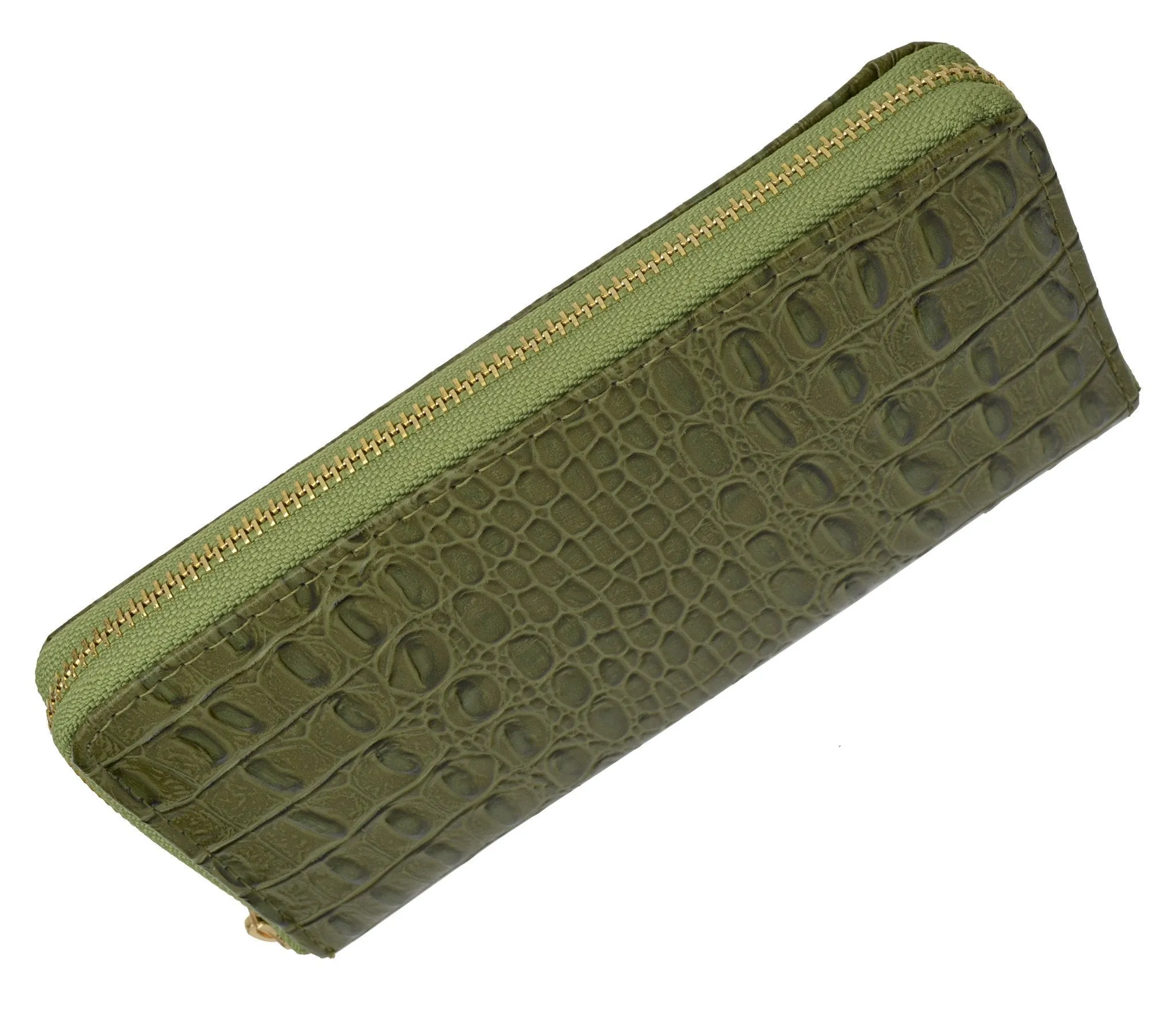 Croco Texture Ladies Wallet 126 11876 1
