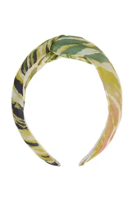 DEVOTION TWINS - TWISTED HAIRBAND KHAKI