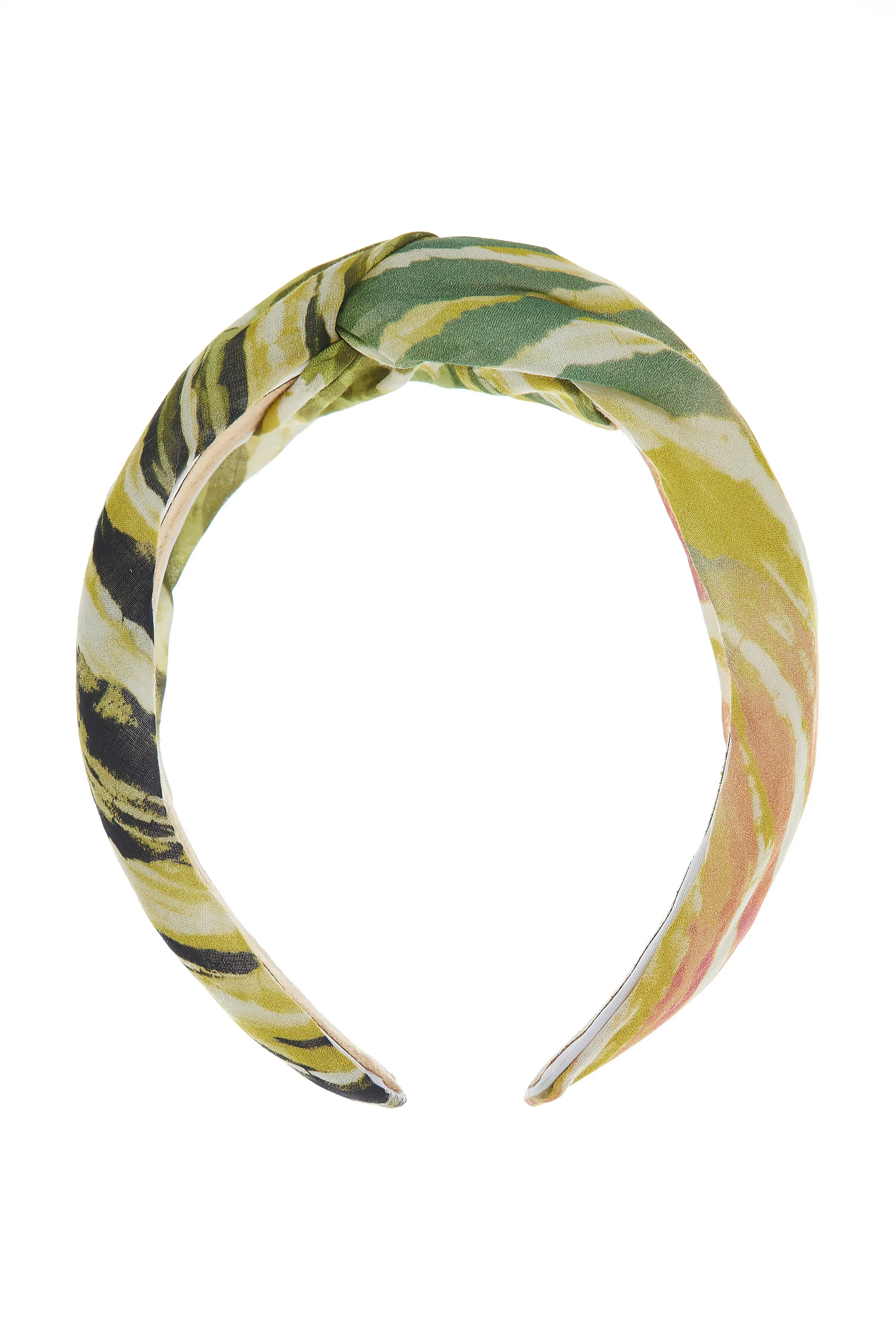 DEVOTION TWINS - TWISTED HAIRBAND KHAKI