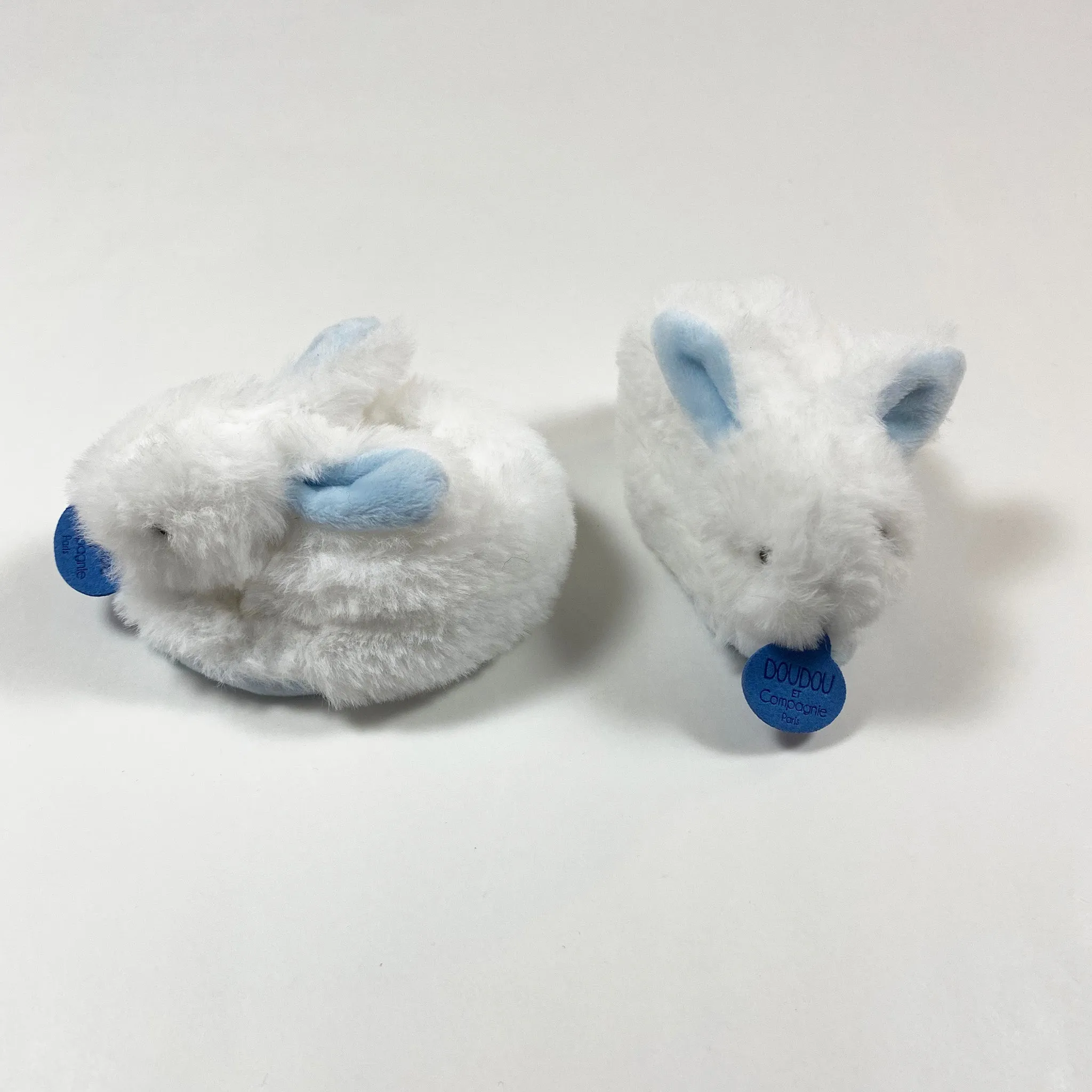 Doudou et Compagnie rattle baby slippers 0-6M