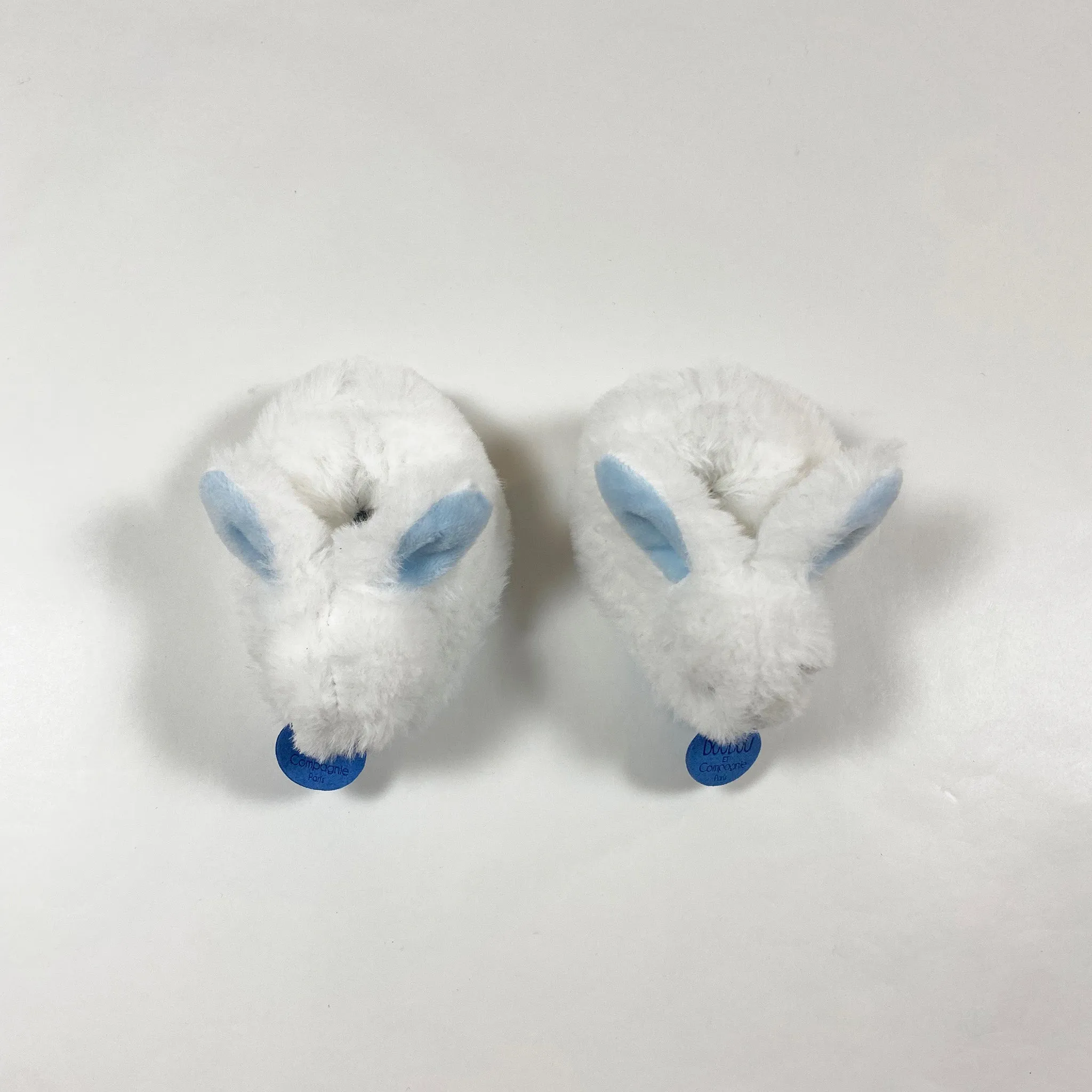 Doudou et Compagnie rattle baby slippers 0-6M
