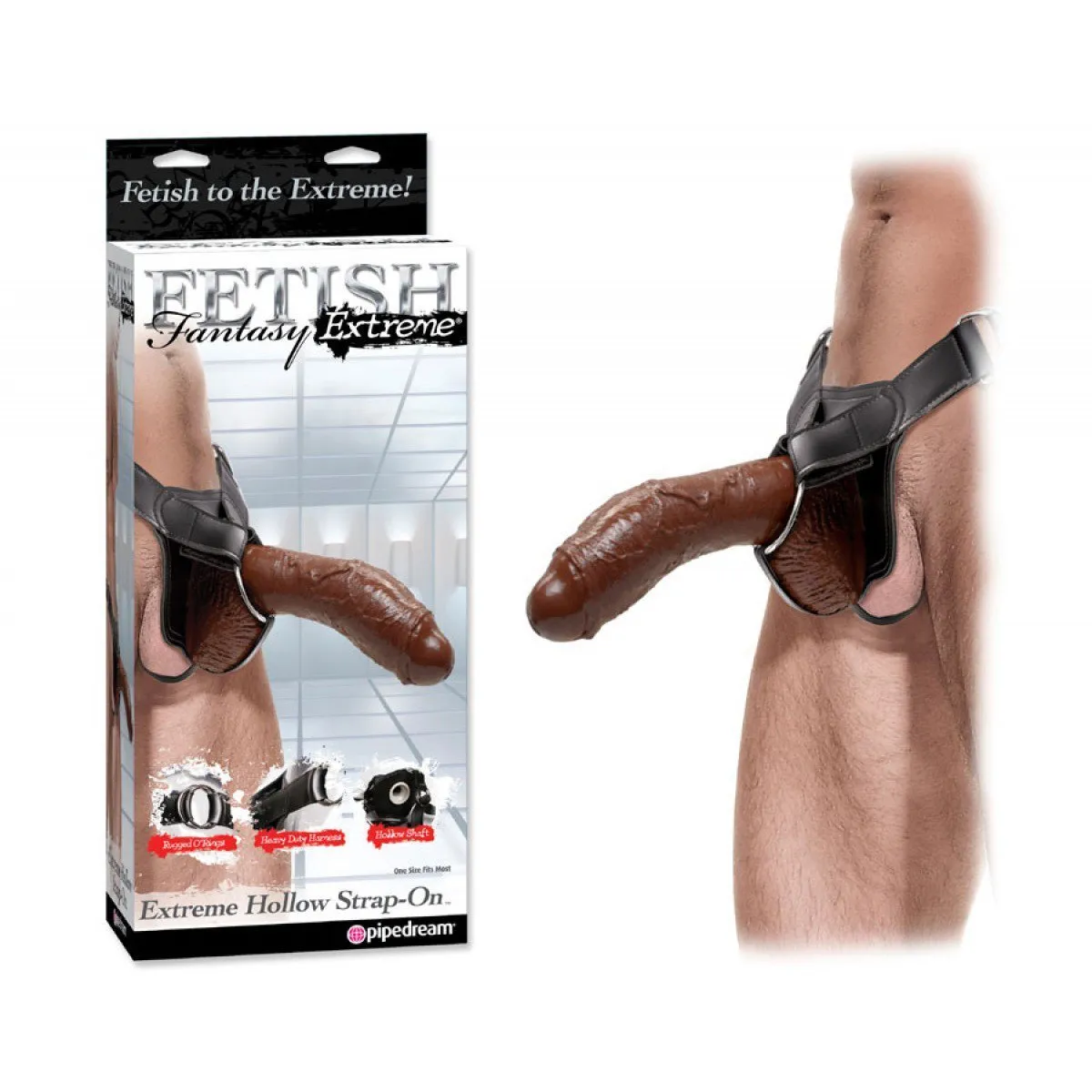 Extreme EXTRA-Large Hollow Strap-On