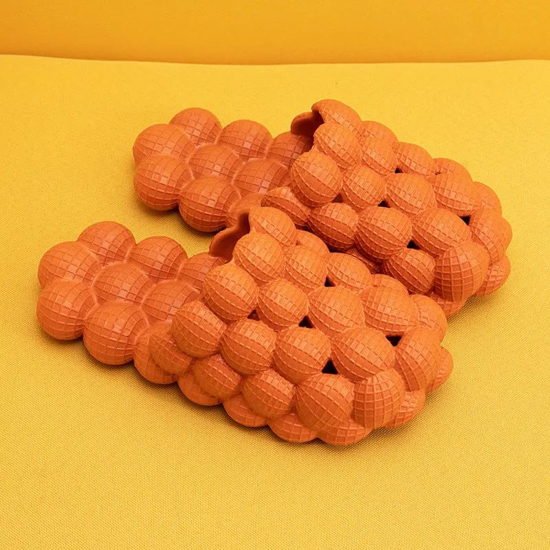 Fashion solid color grape slippers（ HPSD229）