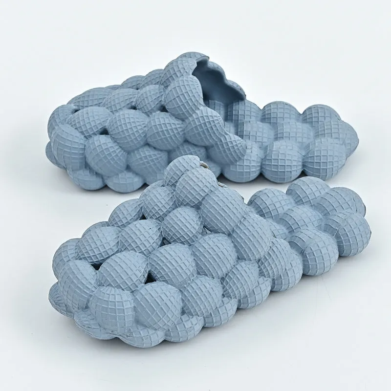 Fashion solid color grape slippers（ HPSD229）