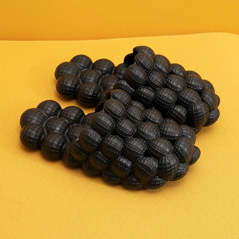 Fashion solid color grape slippers（ HPSD229）