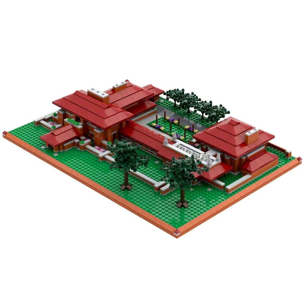 Frank Lloyd Wright Darwin D. Martin House Architecture Building Brick Set