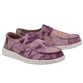 Hey Dude® Girl's Wendy Violet Tie Dye Slip On Shoes 130346867