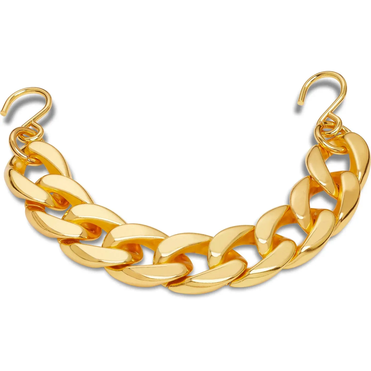 Jibbitz Gold Cuban Strap Chain - 5 pack