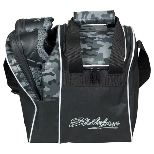 KR Strikeforce Rook Grey Camo Single Tote Bowling Bag