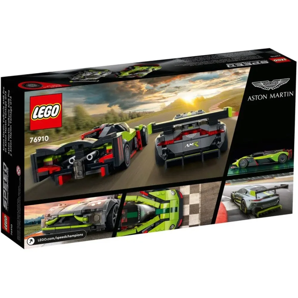 LEGO Speed Champions Aston Martin Valkyrie AMR Pro?????????and Aston Martin Vantage GT3 76910