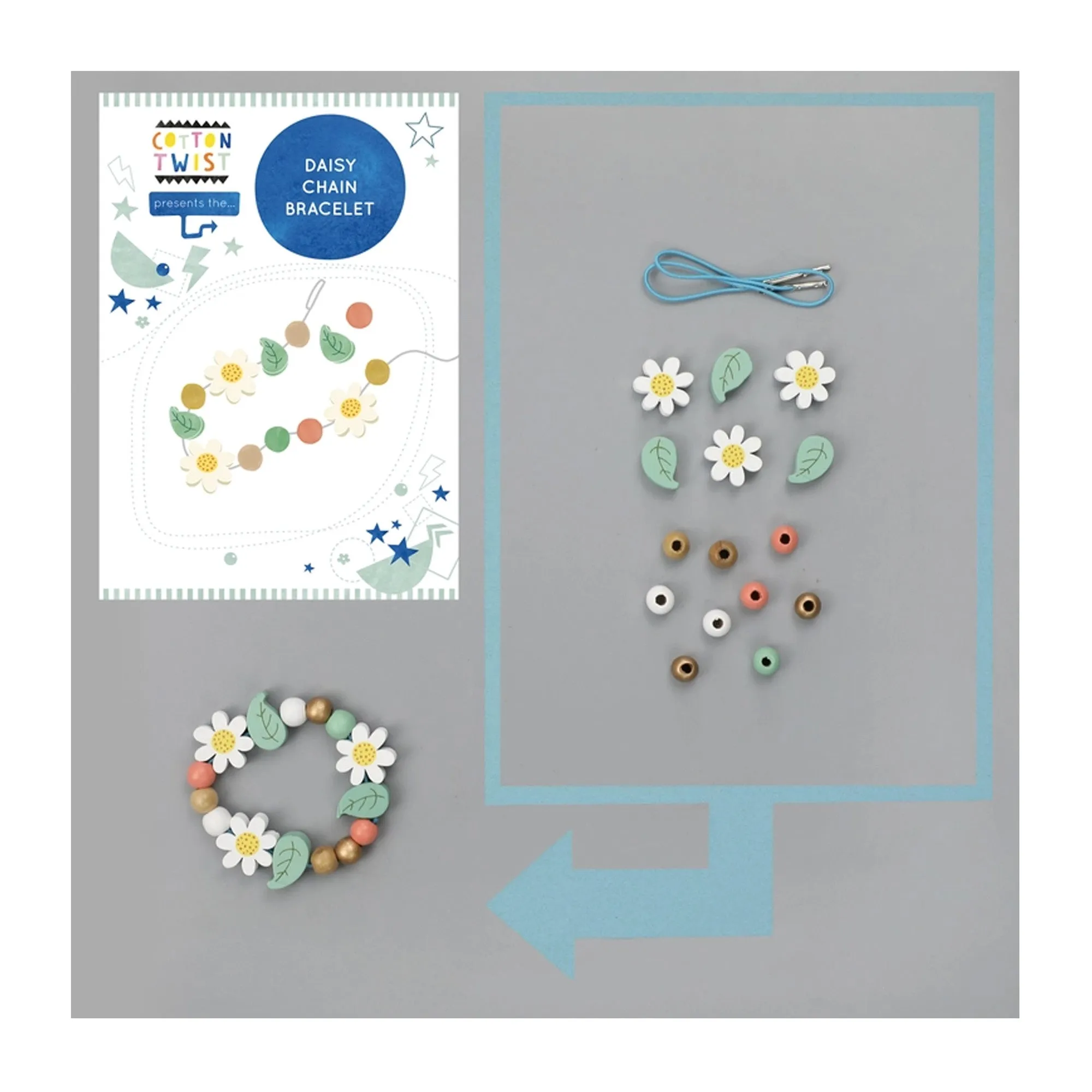 Make Your Own Daisy Chain Bracelet