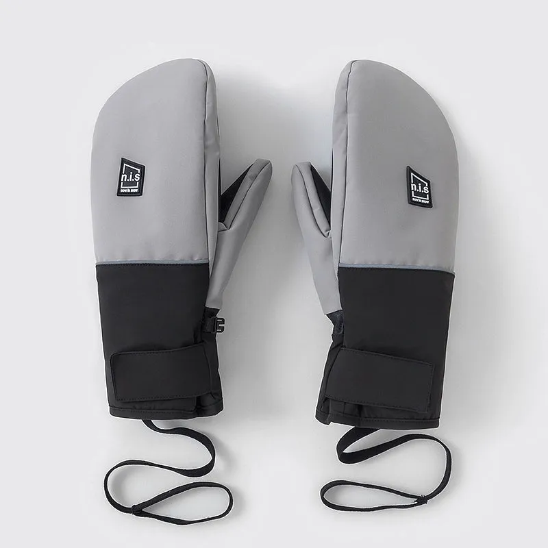 NIS Waterproof Wrist Guard Snowboard Mittens
