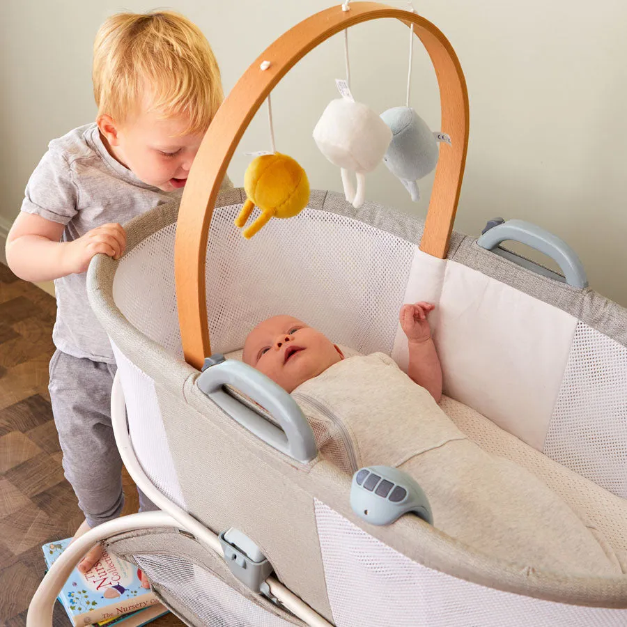 Purflo Purair Breathable Crib Pebble