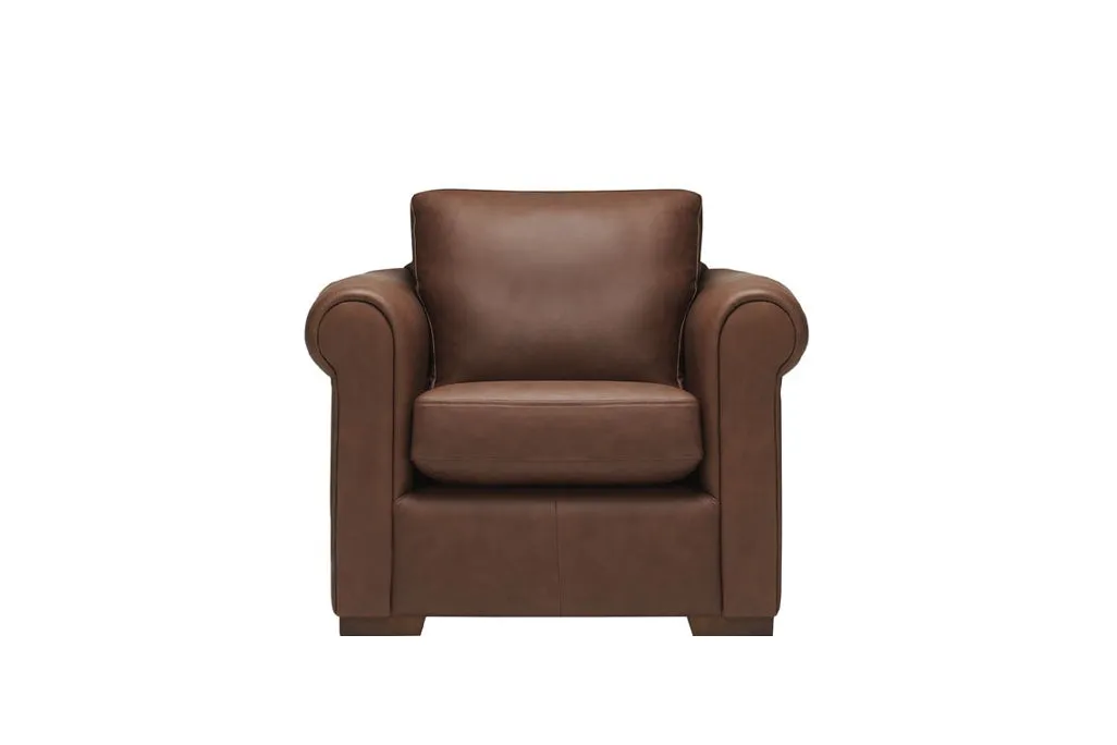 Scala | Leather Armchair | Softgrain Tabac