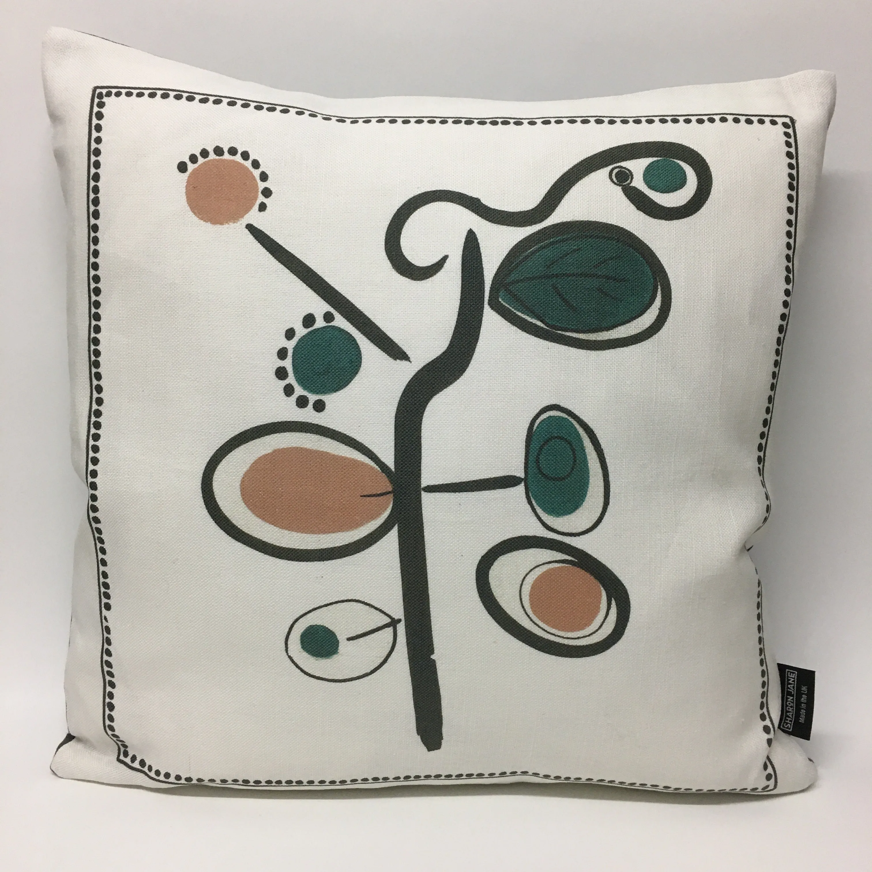 Scandi Sprig Cushion