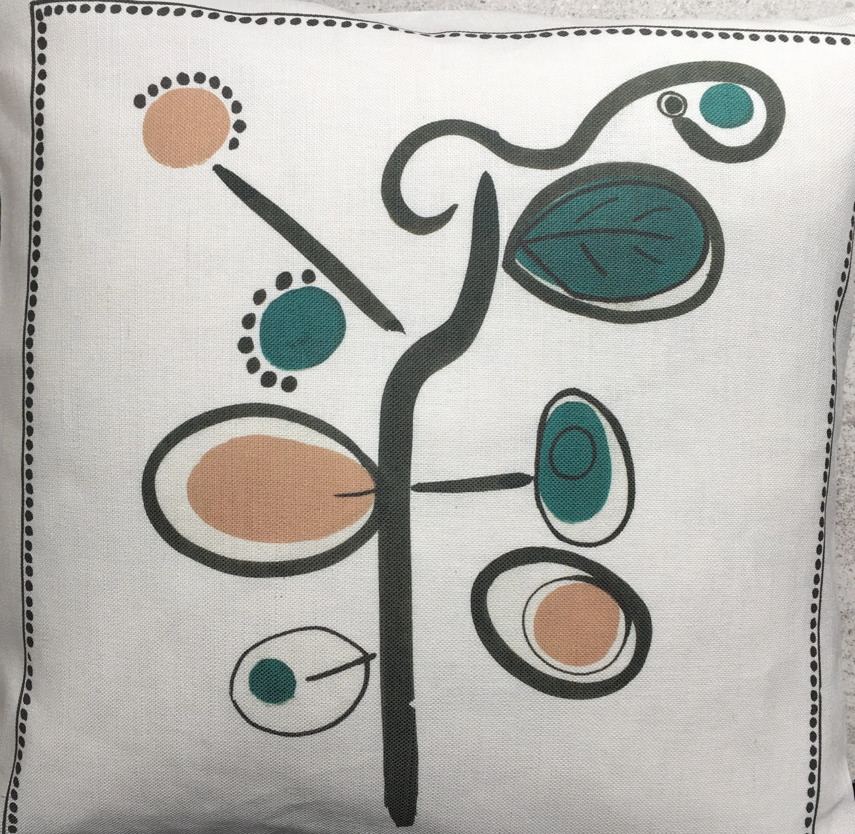 Scandi Sprig Cushion