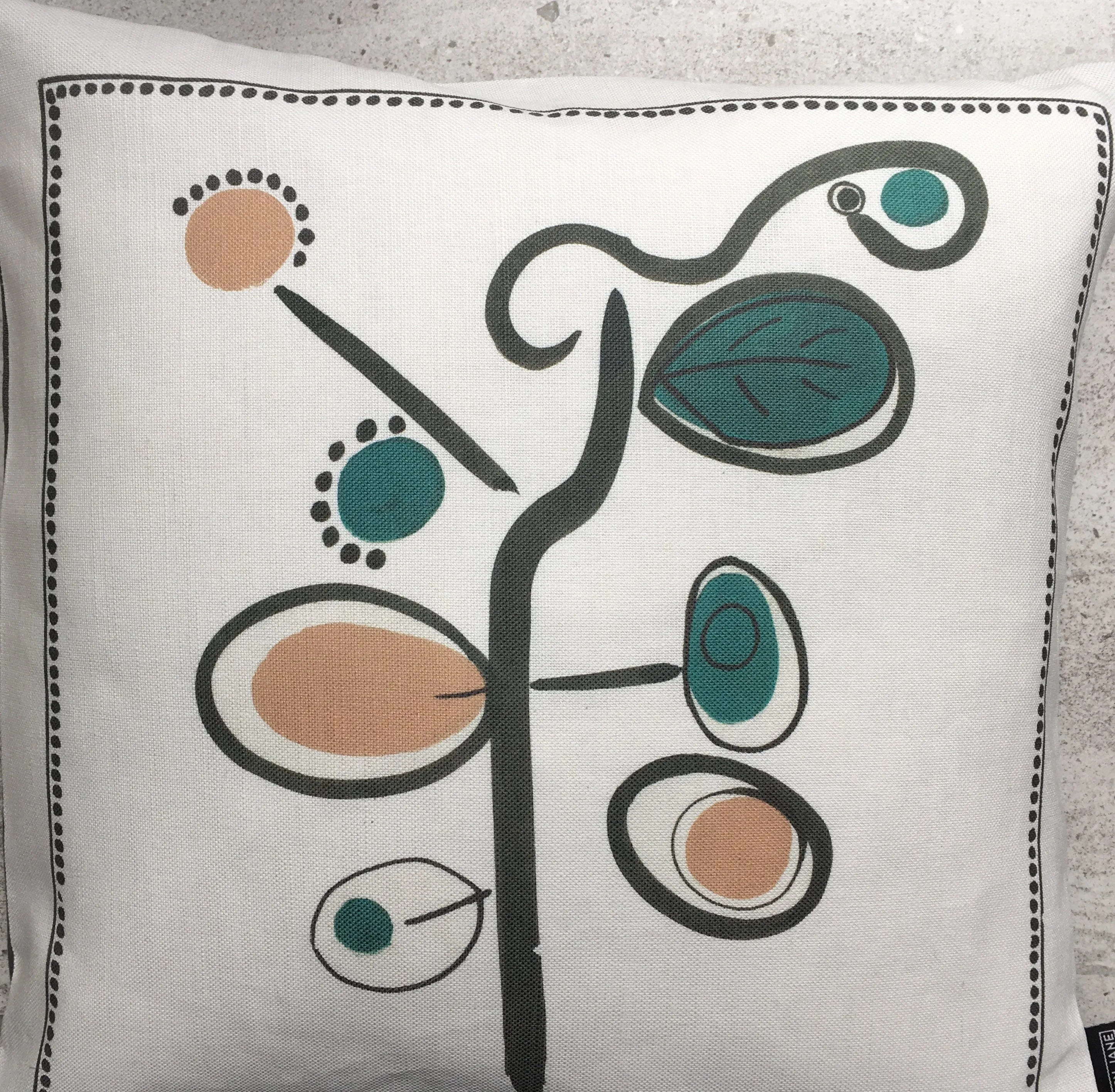 Scandi Sprig Cushion