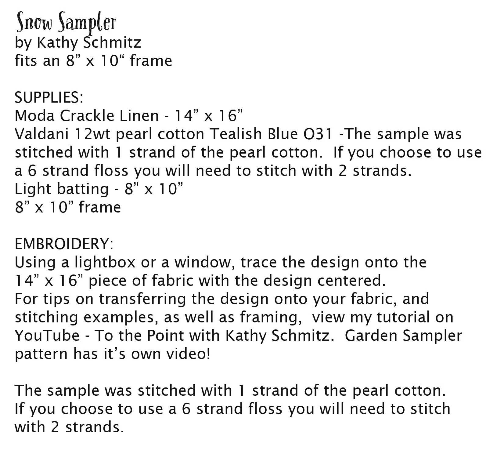 Snow Sampler