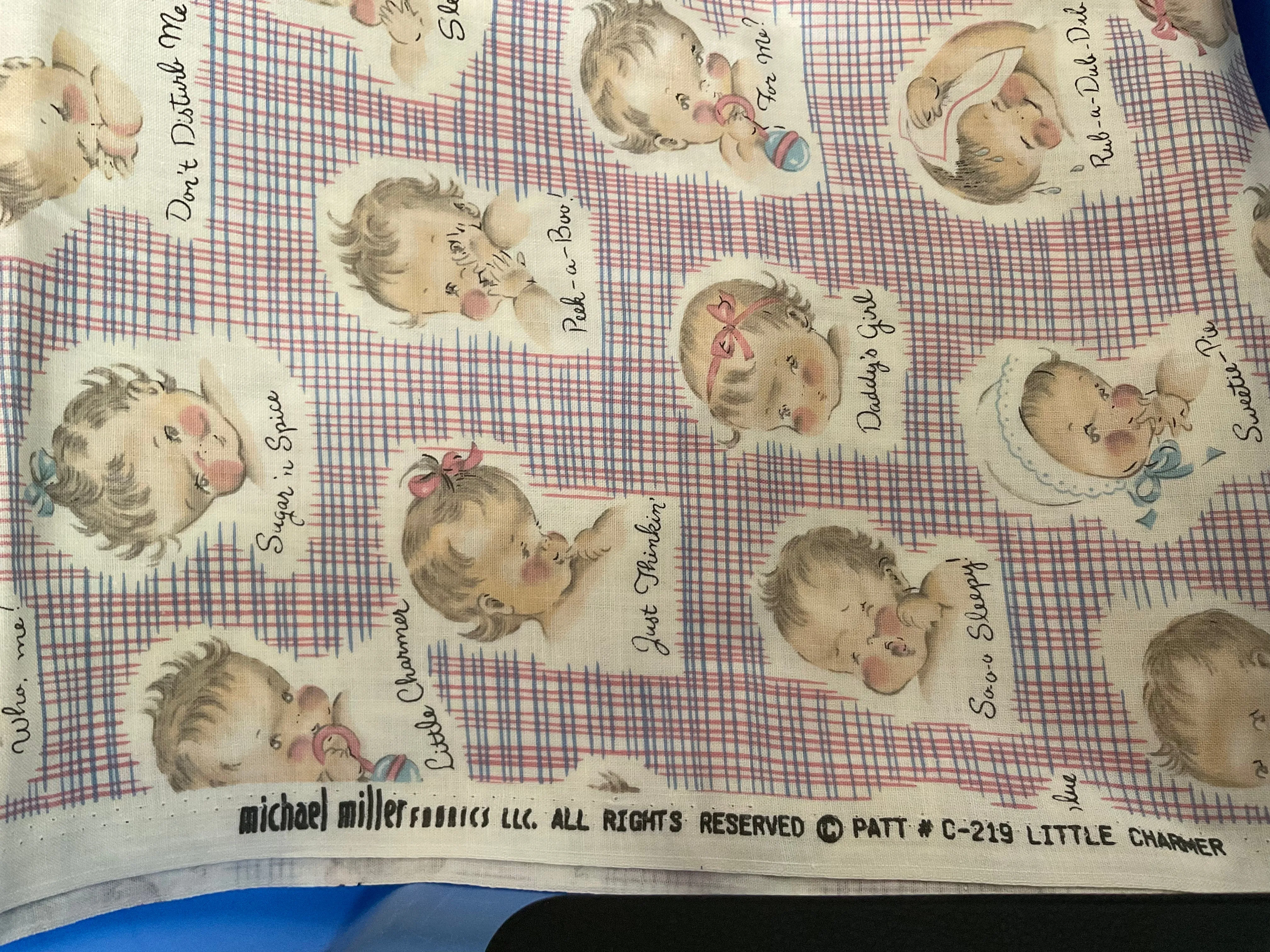 Vintage Little Charmer Fabric